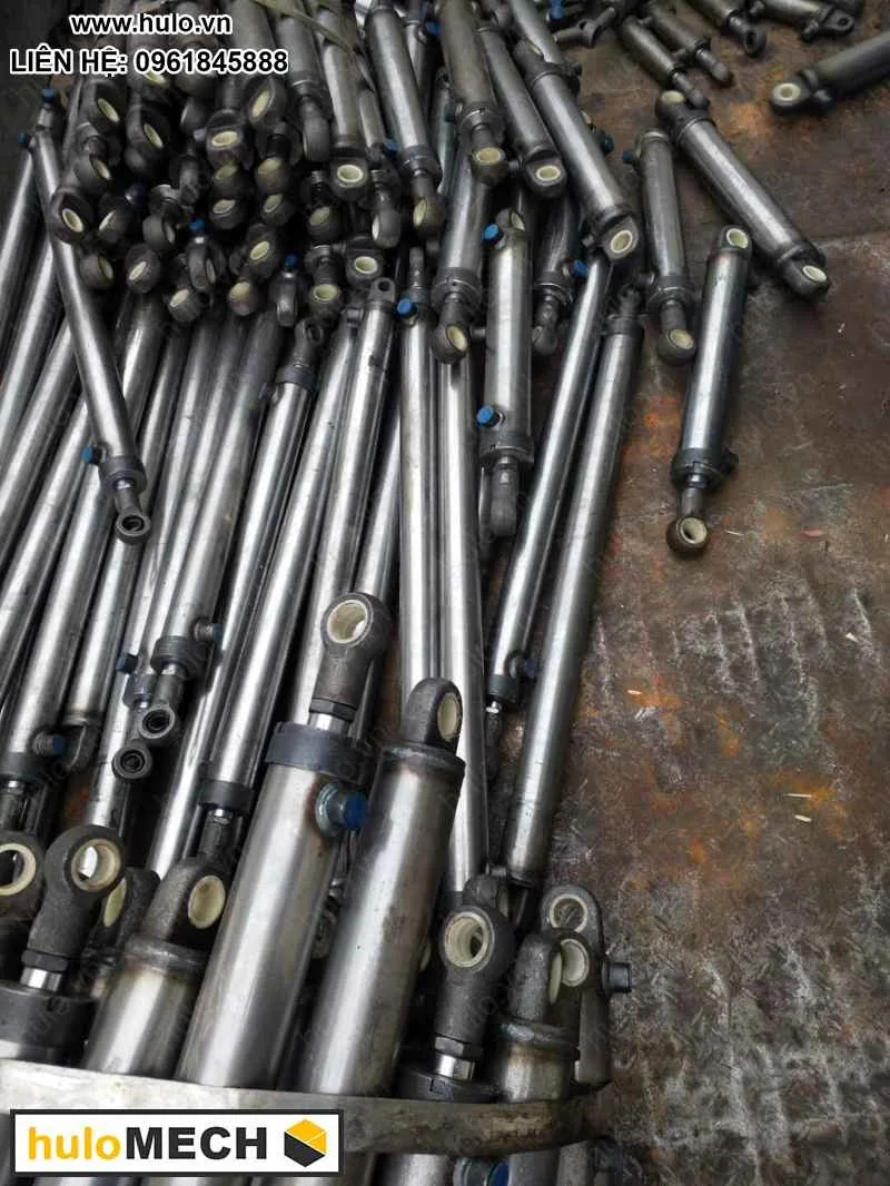 Xi Lanh Thủy Lực 3 Tấn D50*28 - Hai đầu ắc (MP5) - Ảnh 3