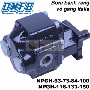 Thủy lực huloMECH - Nhà sản xuất xi lanh thủy lực hàng đầu Việt Nam 29 BƠM BÁNH RĂNG VỎ GANG OMFB NPGH