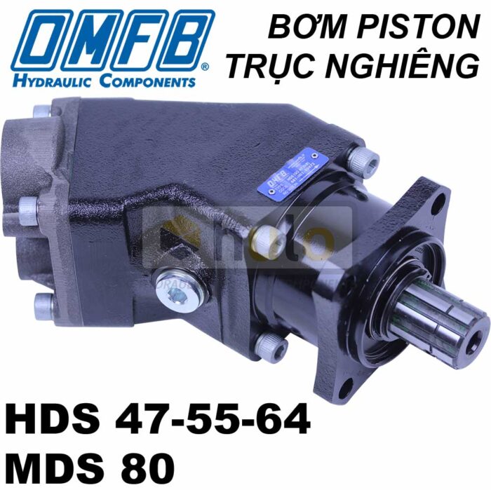 Bom piston truc nghieng OMFB HDS 47 55 64 MDS 80 2