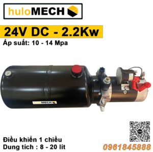 Bộ nguồn thủy lực mini 24V DC Một chiều - 16Mpa