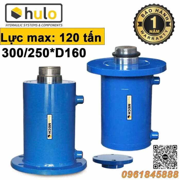 Xi lanh thuy luc 120 tan 300x250x160 MF3 MF4