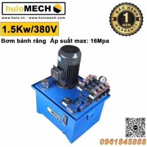 Tram thuy luc 1.5Kw bom banh rang 1