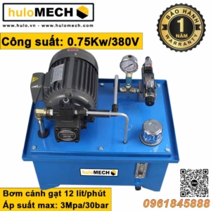 Thủy lực huloMECH - Nhà sản xuất xi lanh thủy lực hàng đầu Việt Nam 31 Bo nguon thuy luc bom canh gat 0.75