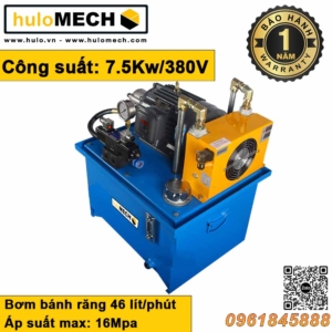 Thủy lực huloMECH - Nhà sản xuất xi lanh thủy lực hàng đầu Việt Nam 21 bo nguon thuy luc bom banh rang nam ngang 7.5