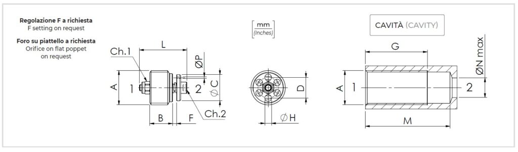 Bản vẽ kích thước van chống sập VUBA