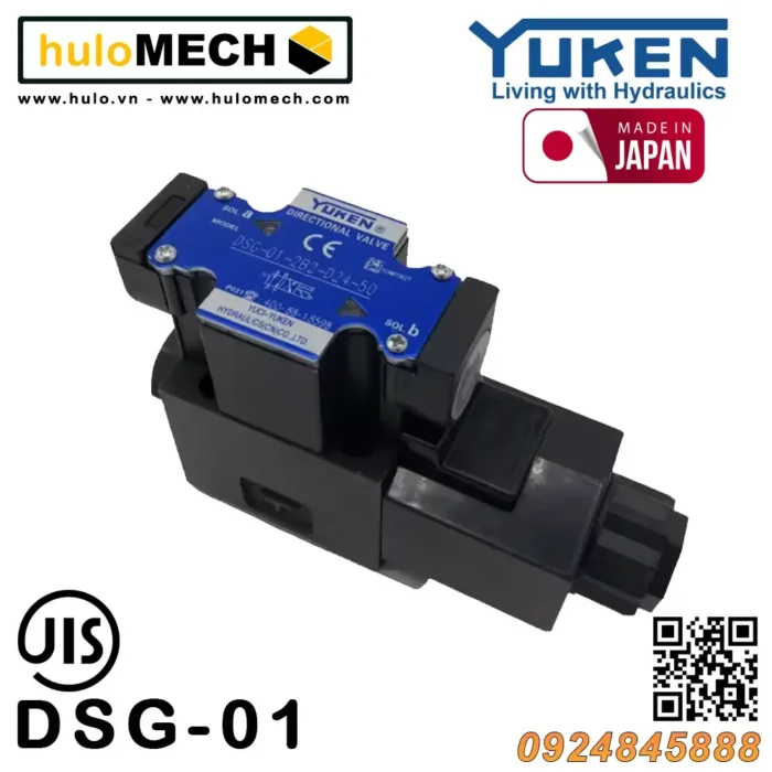 Van phân phối điện từ Yuken DSG-01-3C2/3C3/3C4/2B3B/2B2/2B3/3C6 Yuci-Yuken