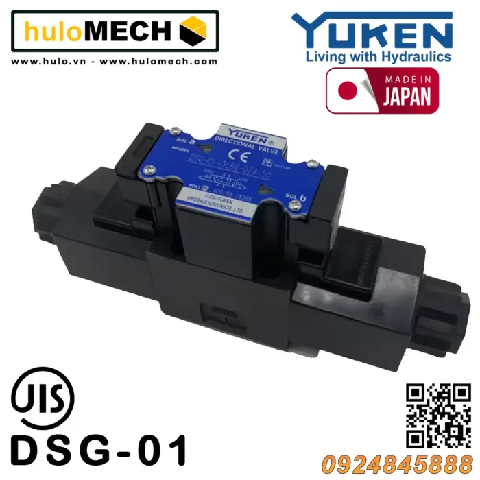 Van phân phối điện từ Yuken DSG-01-3C2/3C3/3C4/2B3B/2B2/2B3/3C6 Yuci-Yuken