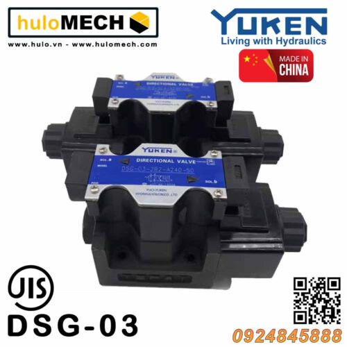 Van phân phối điện từ Yuken DSG-03-3C2/3C3/3C4/2B2/2B3B/3C12/3C60 Yuci-Yuken