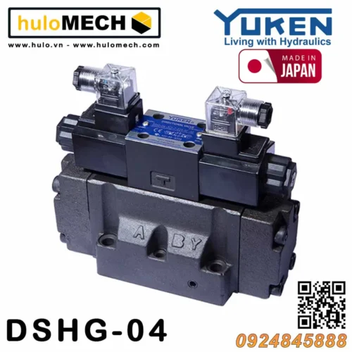 Van phân phối điện từ Yuken DSHG-04-3C2/3C60/3C4/3C3-T-D24/A240 Yuci-Yuken
