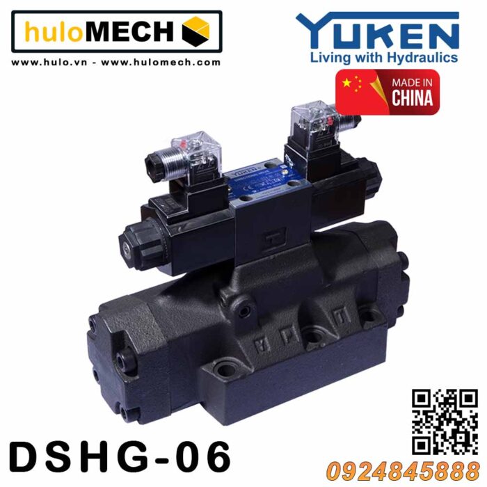 Van phân phối điện từ Yuken DSHG-06-3C2/3C60/3C4/3C3-T-D24/A240 Yuci-Yuken