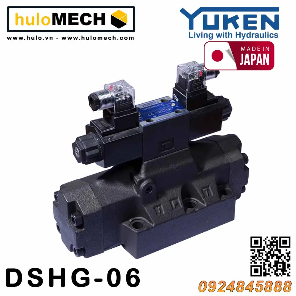 Van phân phối điện từ Yuken DSHG-06-3C2/3C60/3C4/3C3-T-D24/A240 Yuci-Yuken