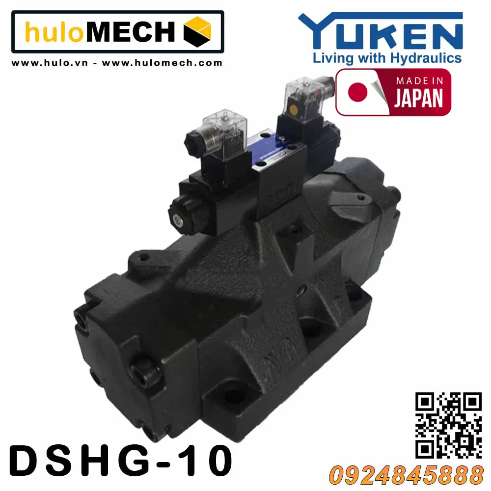 Van phân phối điện từ Yuken DSHG-10-3C2/3C60/3C4/3C3-T-D24/A240 Yuci-Yuken