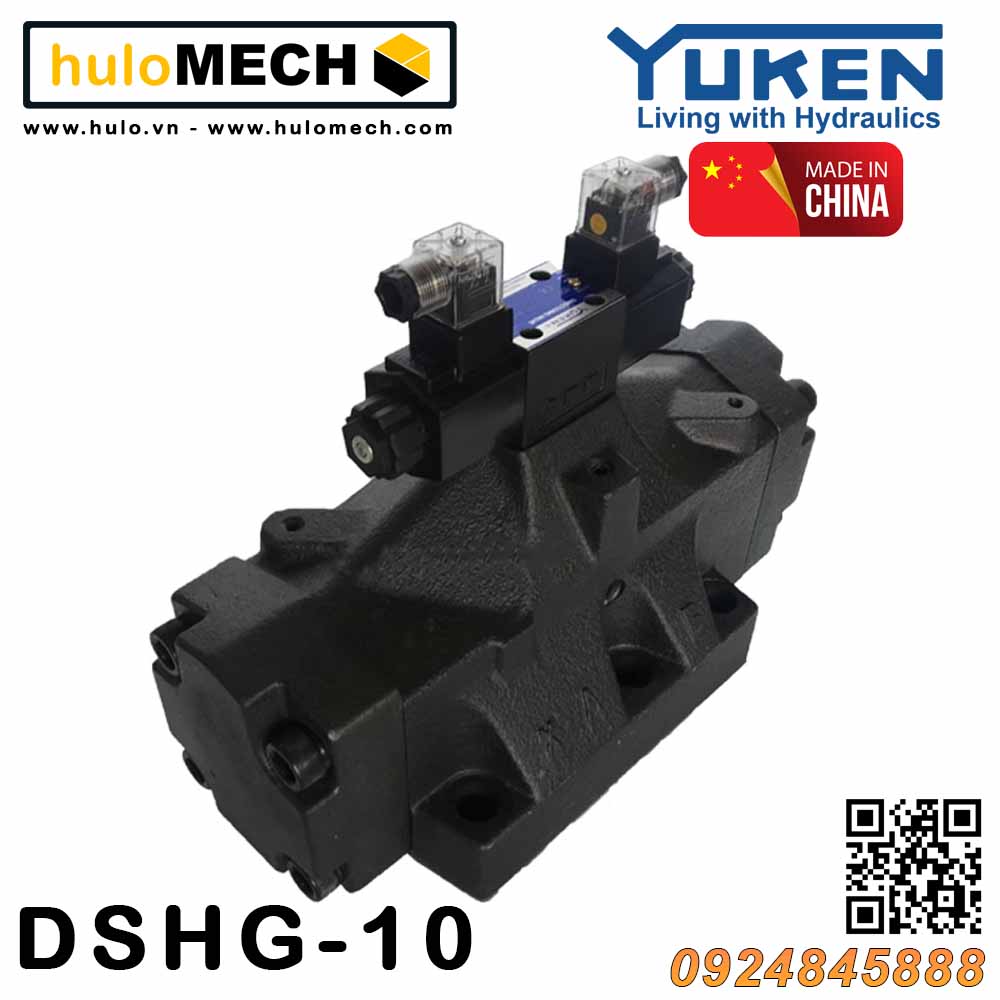 Van phân phối điện từ Yuken DSHG-10-3C2/3C60/3C4/3C3-T-D24/A240 Yuci-Yuken