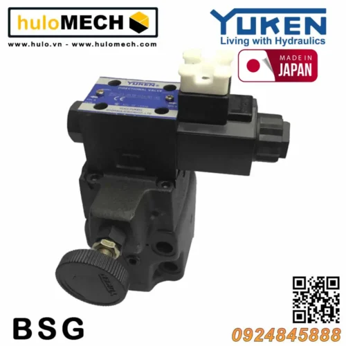 Van an toàn điện từ Yuken BSG-03/06/10-2B3A/2B3B/2B2B/2B2/3C2/3C3 Yuci-Yuken