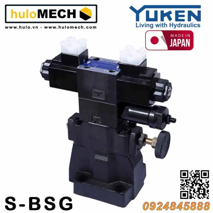 Van an toàn điện từ Yuken S-BSG-03/06/10-2B3A/2B3B/2B2B/2B2/3C2/3C3 Yuci-Yuken