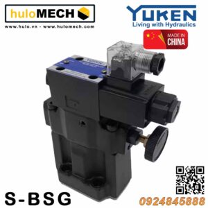 Thủy lực huloMECH - Nhà sản xuất xi lanh thủy lực hàng đầu Việt Nam 12 Van an toàn điện từ Yuken S-BSG-03/06/10-2B3A/2B3B/2B2B/2B2/3C2/3C3 Yuci-Yuken