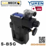Van an toàn điện từ Yuken S-BSG-03/06/10-2B3A/2B3B/2B2B/2B2/3C2/3C3 Yuci-Yuken