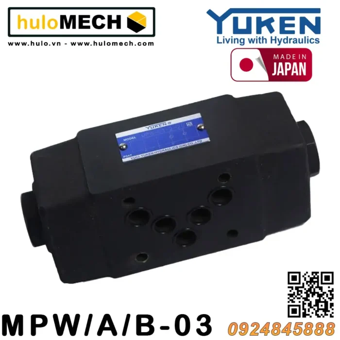 Van chống lún module Size 03 Yuken MPW MPA MPB Yuci-Yuken