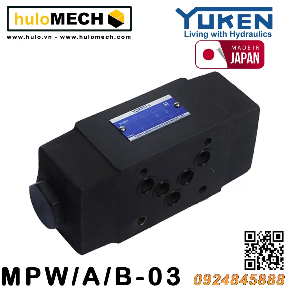 Van chống lún module Size 03 Yuken MPW MPA MPB Yuci-Yuken