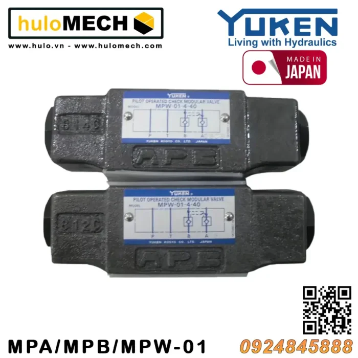 Van chống lún module Yuken MPW-01/MPA-01/MPB-01 Yuci-Yuken