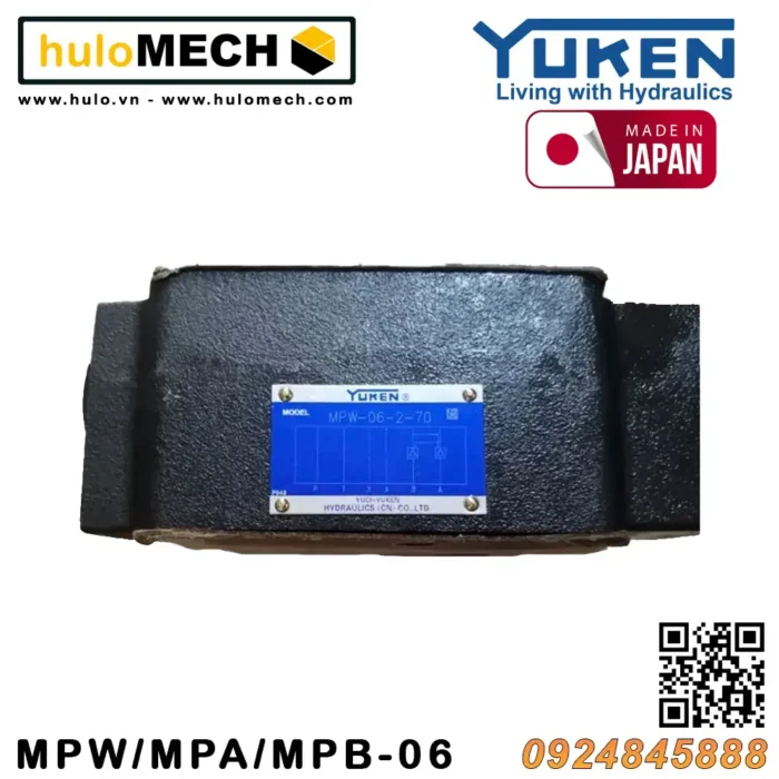 Van chống lún module Yuken MPW-06/MPA-06/MPB-06 Yuci-Yuken