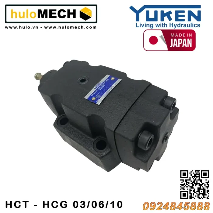 Van điều khiển áp suất Yuken HCT - HCG 03/06/10 Yuci Yuken