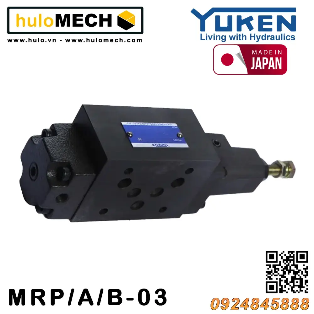 Van giảm áp module Yuken MRP-03 , MRA-03 , MRB-03 Yuci-Yuken