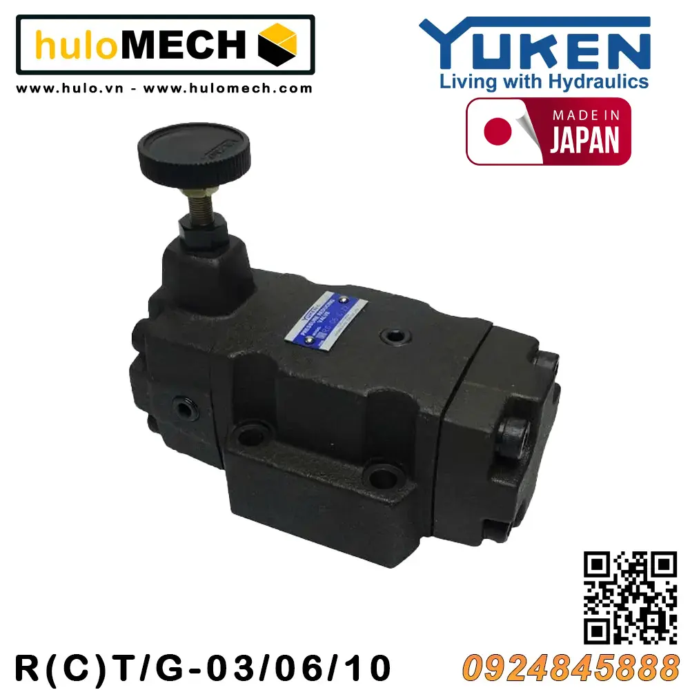 Van giảm áp suất Yuken R(C)T/G-03/06/10 Yuci-Yuken