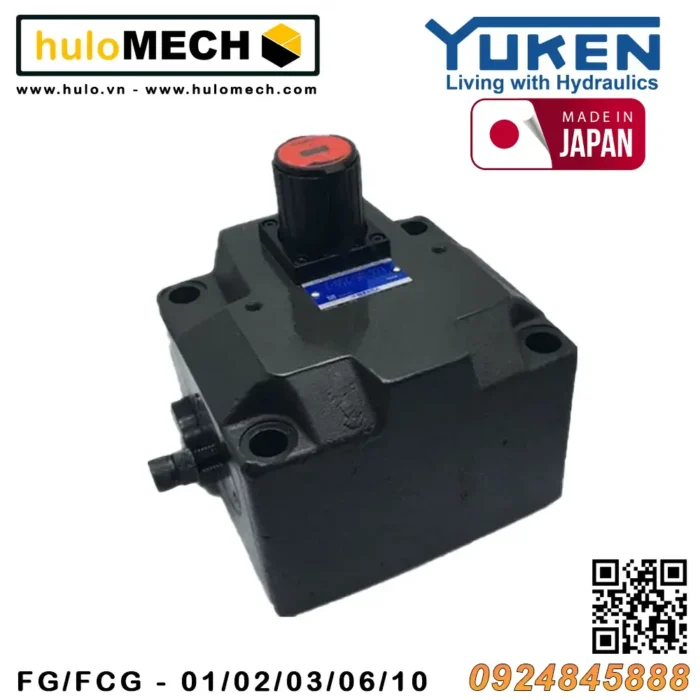 Van tiết lưu bù áp Yuken FG/FCG - 01/02/03/06/10 Yuci Yuken