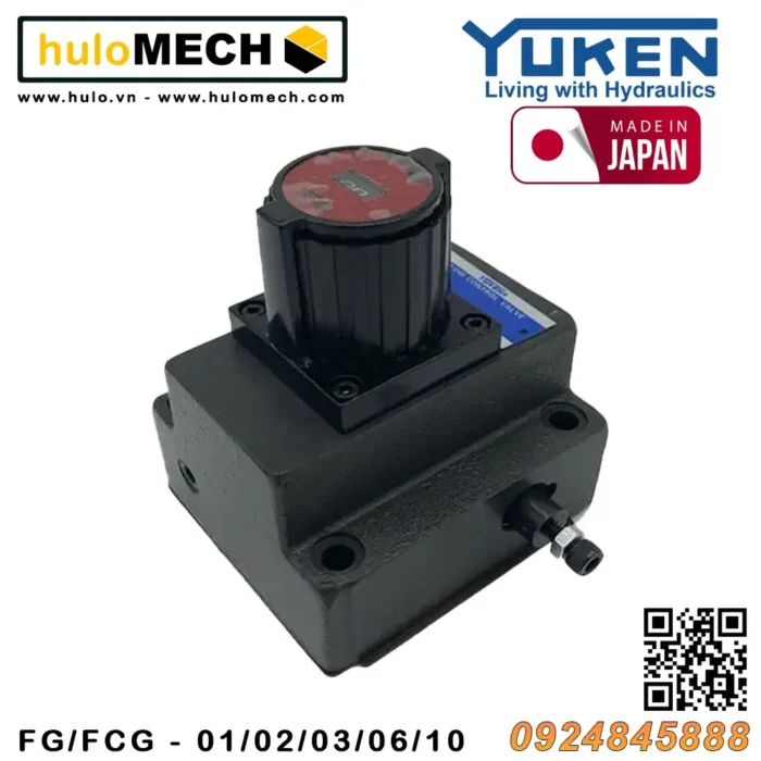 Van tiết lưu bù áp Yuken FG/FCG - 01/02/03/06/10 Yuci Yuken