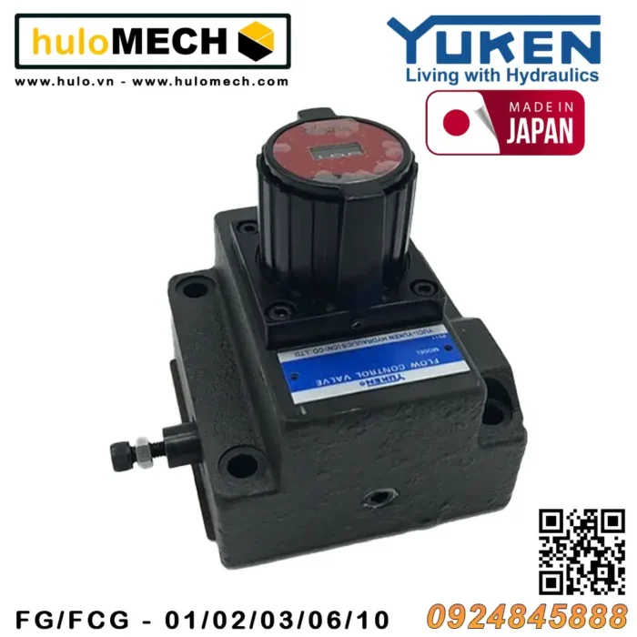 Van tiết lưu bù áp Yuken FG/FCG - 01/02/03/06/10 Yuci Yuken