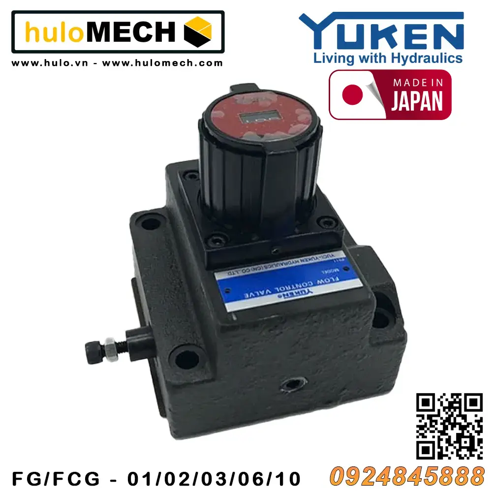 Van tiết lưu bù áp Yuken FG/FCG - 01/02/03/06/10 Yuci Yuken