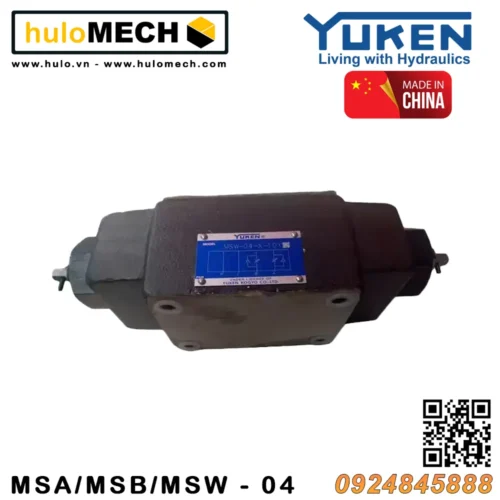 Van tiết lưu module Yuken MSA-04, MSB-04 , MSW-04 Yuci-Yuken