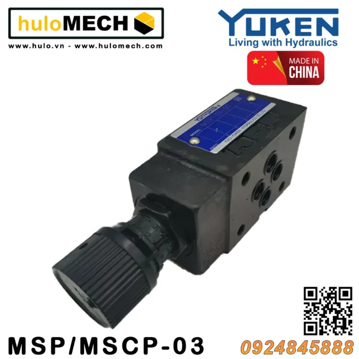 Van tiet luu module Yuken MSP 03 MSCP 03 Yuci Yuken 2