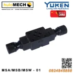 Van tiết lưu một chiều module Yuken MSA/MSB/MSW - 01 Yuci Yuken