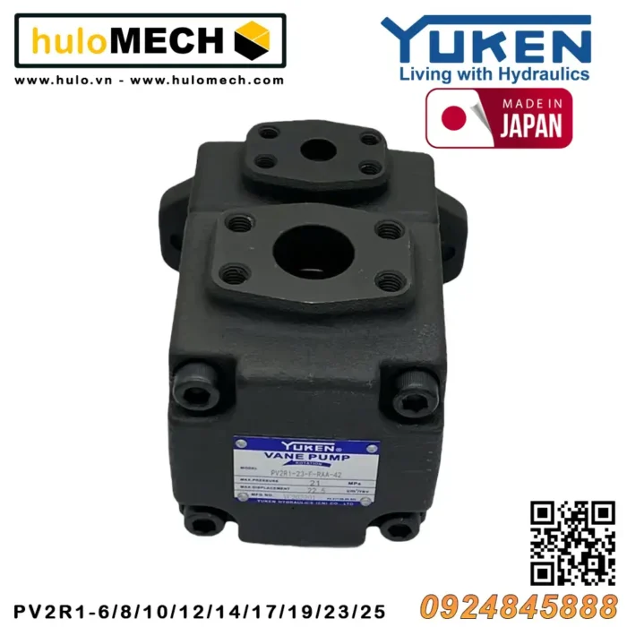 Bơm cánh gạt thủy lực PV2R1 - Bơm Yuken PV2R series