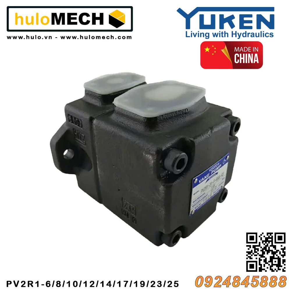 Bơm cánh gạt thủy lực PV2R1 - Bơm Yuken PV2R series