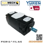 Bơm cánh gạt thủy lực PV2R12 (bơm kép) - Bơm Yuken PV2R series