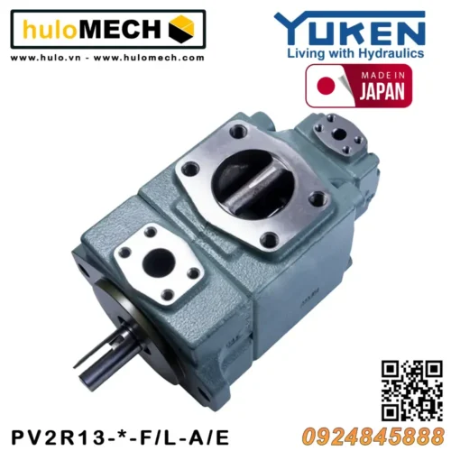 Bơm cánh gạt thủy lực PV2R13 (bơm kép) - Bơm Yuken PV2R series