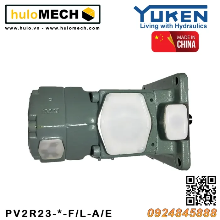 Bơm cánh gạt thủy lực PV2R23 (bơm kép) - Bơm Yuken PV2R series