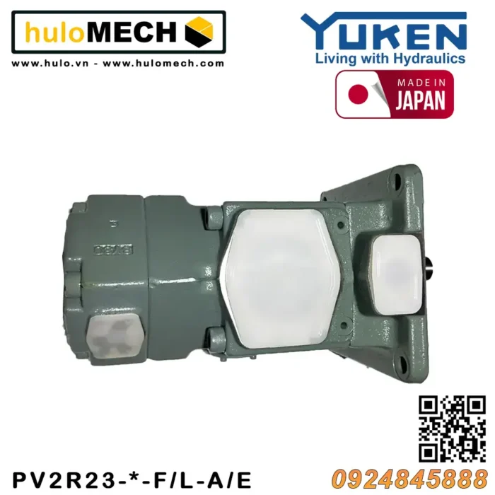 Bơm cánh gạt thủy lực PV2R23 (bơm kép) - Bơm Yuken PV2R series