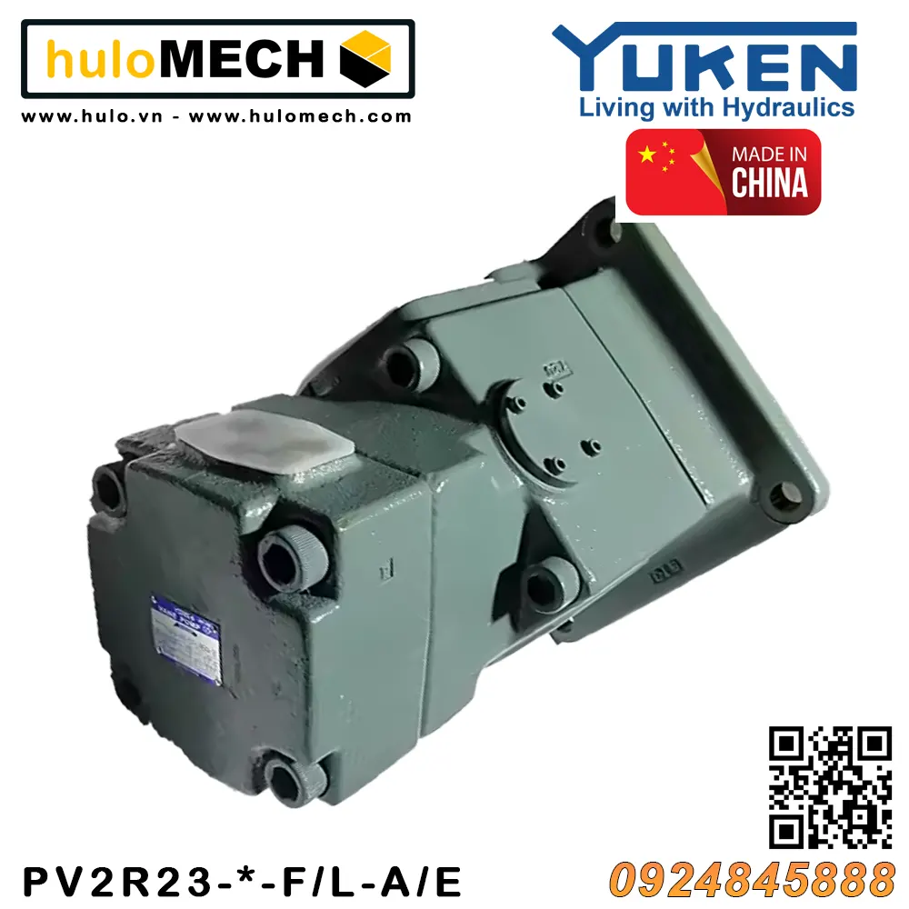 Bơm cánh gạt thủy lực PV2R23 (bơm kép) - Bơm Yuken PV2R series