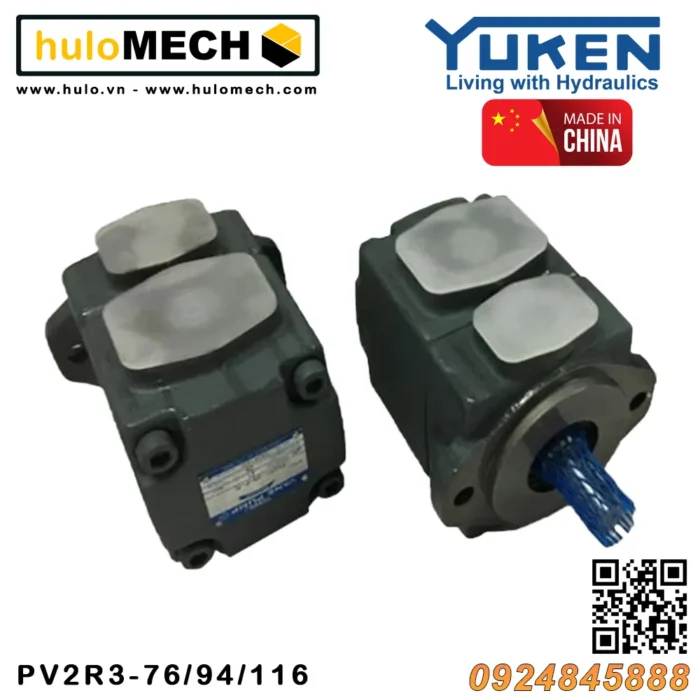 Bơm cánh gạt thủy lực PV2R3 - Bơm Yuken PV2R series