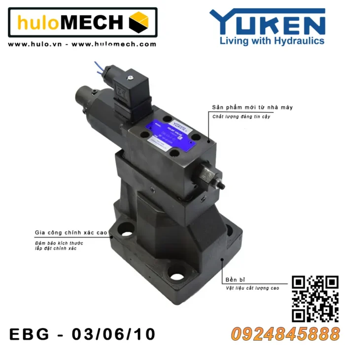 Van tỷ lệ áp suất Yuken EBG series Yuci Yuken