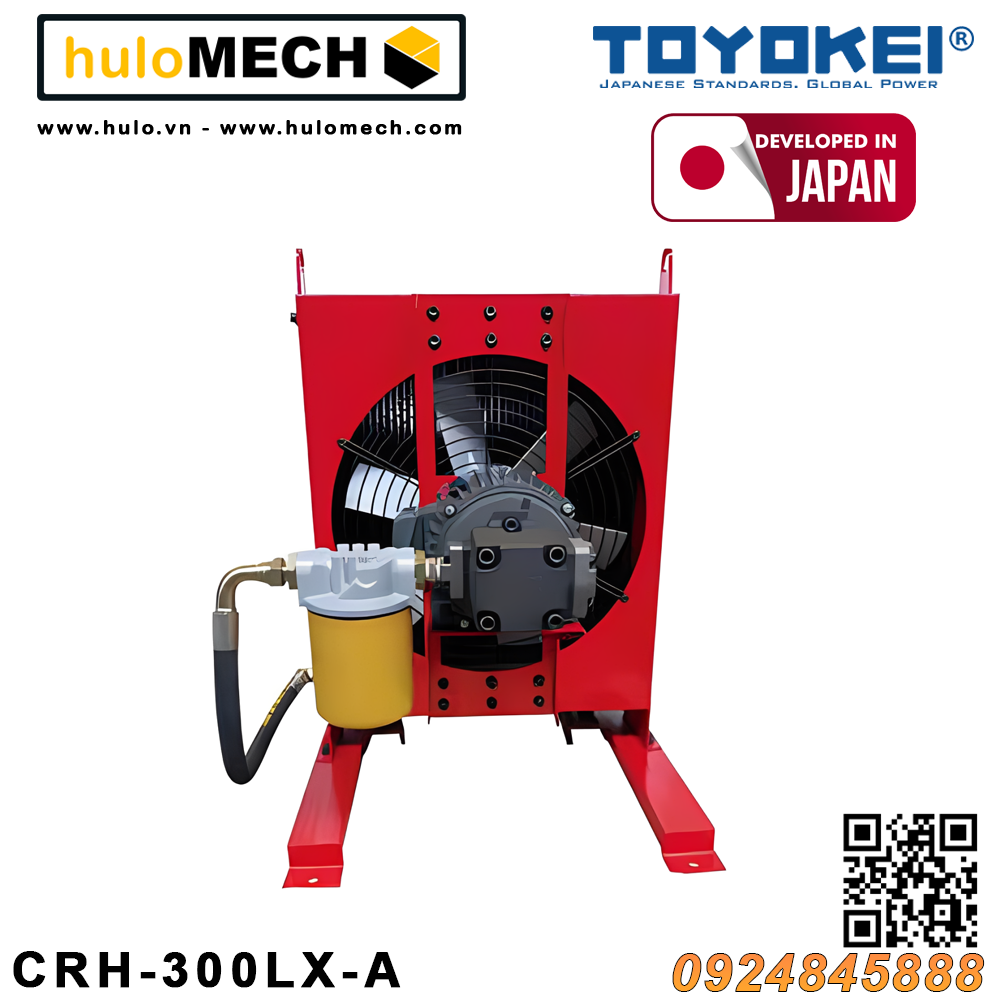 BỘ LÀM MÁT DẦU THỦY LỰC CRH-300LX-A/B