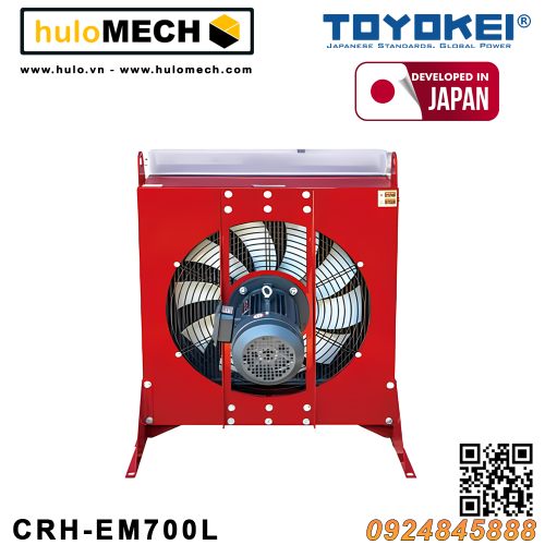 BỘ LÀM MÁT DẦU THỦY LỰC CRH-EM700L/EM1000L