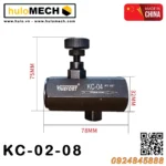 Van tiết lưu 1 chiều thuỷ lực KC-02-03-04-06-08