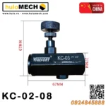 Van tiết lưu 1 chiều thuỷ lực KC-02-03-04-06-08