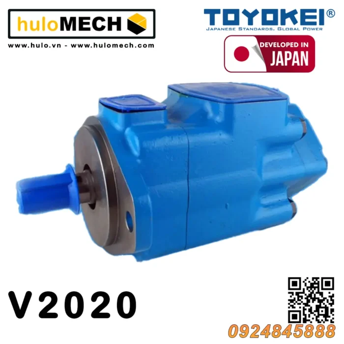 BƠM CÁNH GẠT THUỶ LỰC V2020 (BƠM KÉP) - TOYOKEI