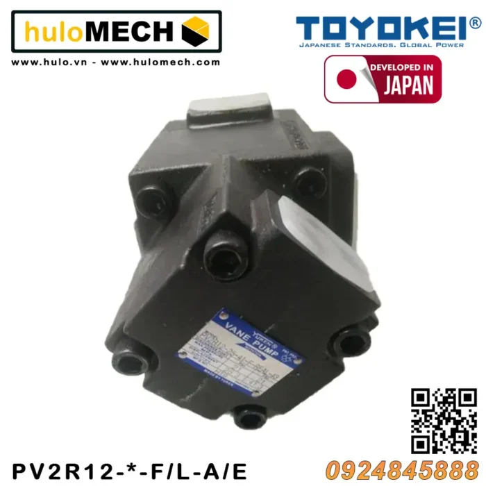 Bơm cánh gạt thủy lực PV2R12 (bơm kép) - Bơm TOYOKEI PV2R series